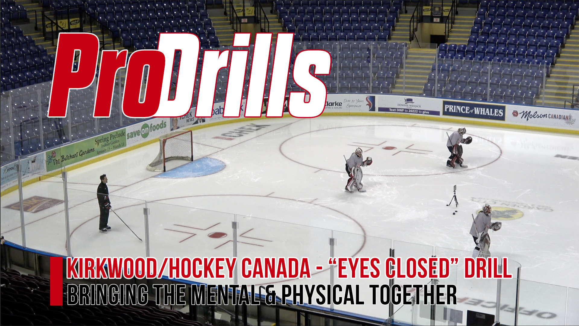 Pro-Drills: Hockey Canada Eyes Closed Drills with Brad Kirkwood