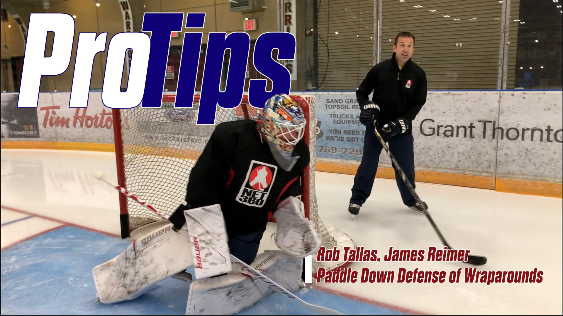 Pro-Tips: Rob Tallas, James Reimer and Paddle Down Defense of Wraparounds