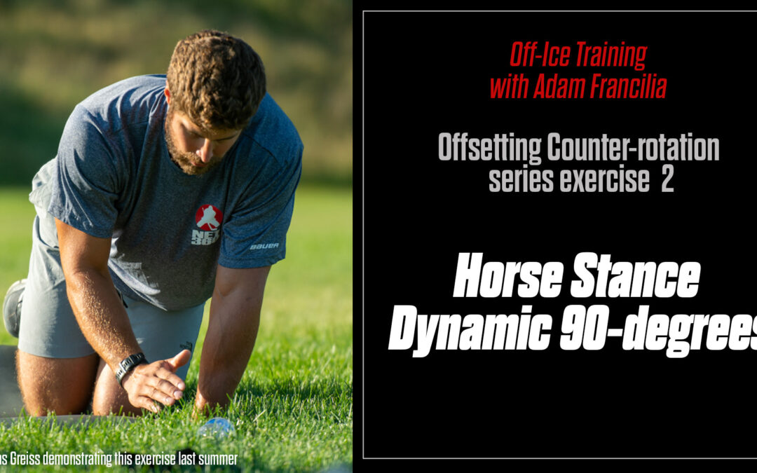 Off-Ice: Adam Francilia – Horse Stance Dynamic 90-degrees