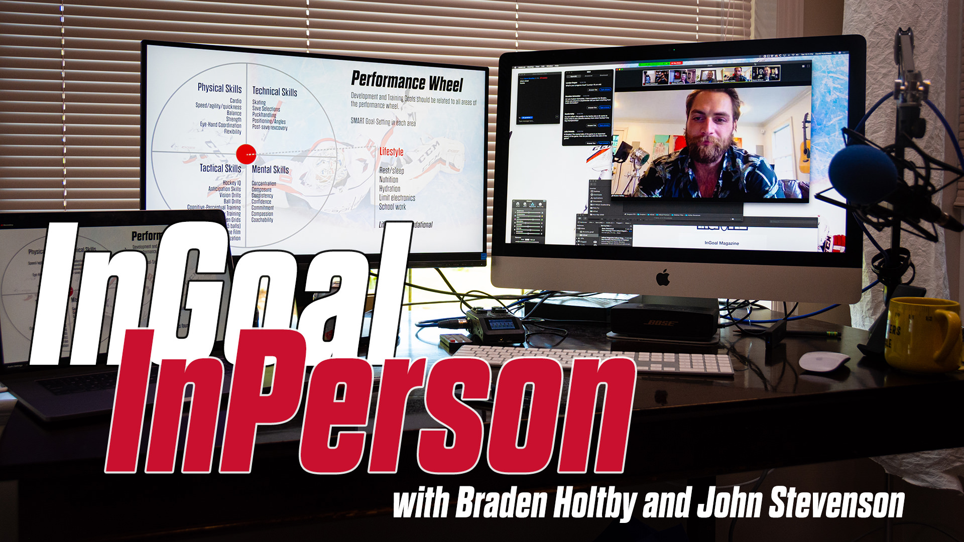 InGoal InPerson with Braden Holtby and John Stevenson – Replay