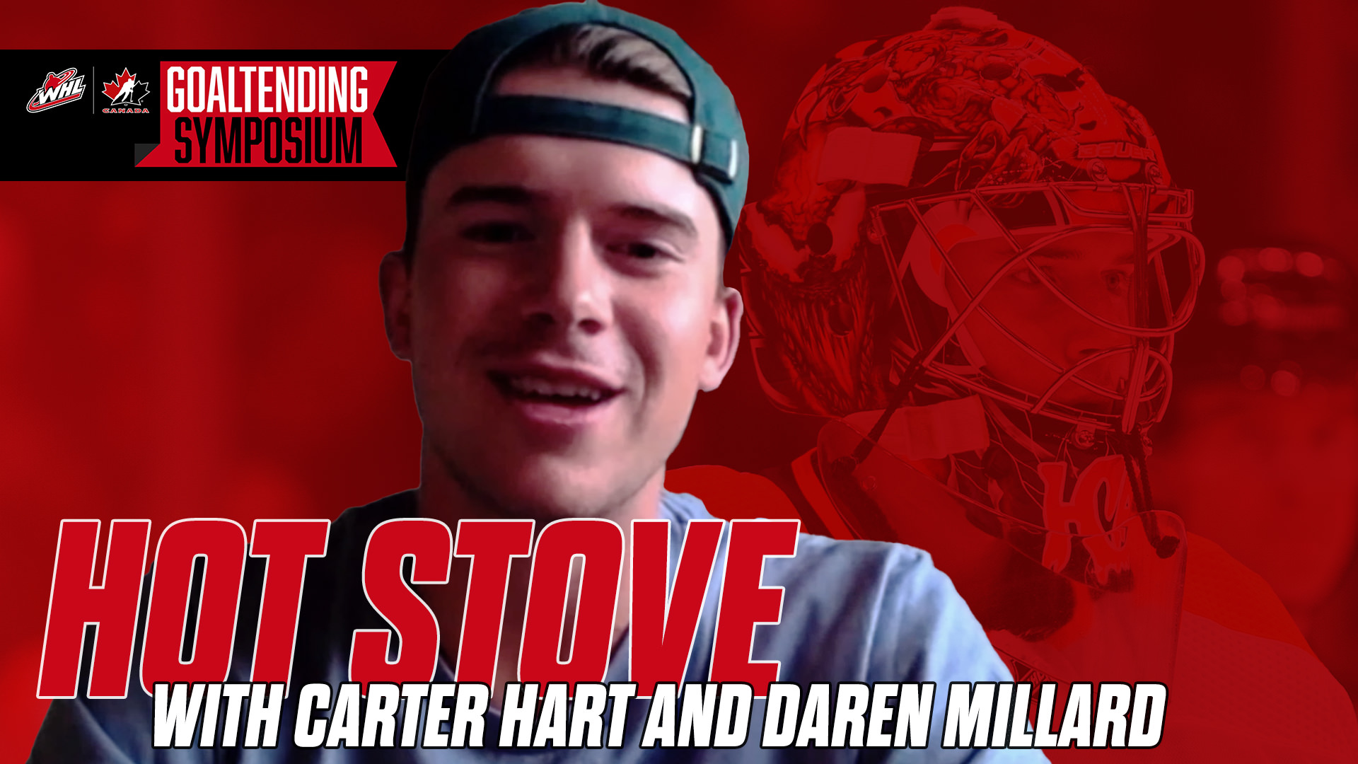Exclusive Carter Hart hot stove interview from the 2020 WHL / Hockey Canada Goaltending Symposium