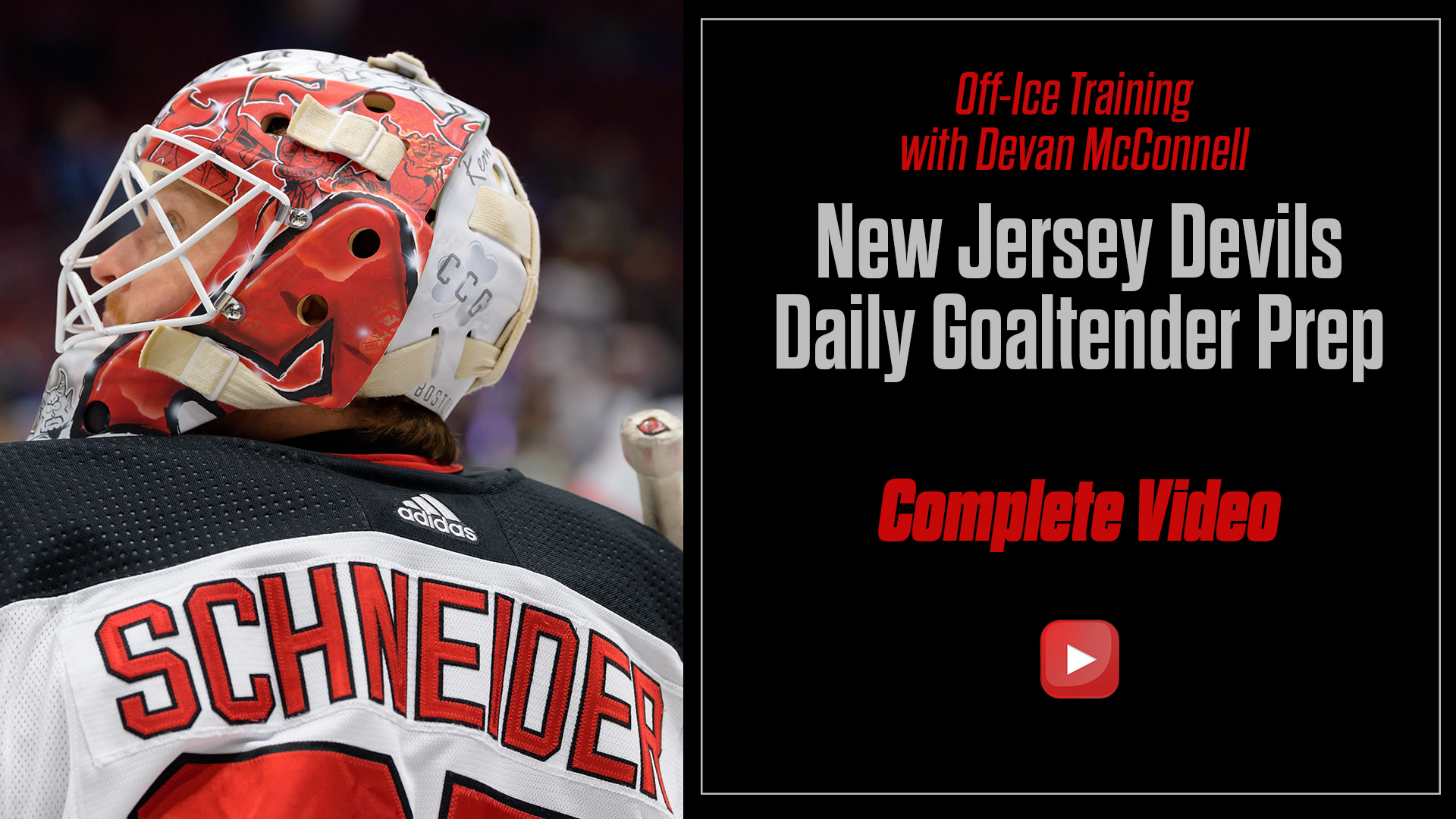 Off-Ice: New Jersey Devils Daily Goaltender Prep Complete Program