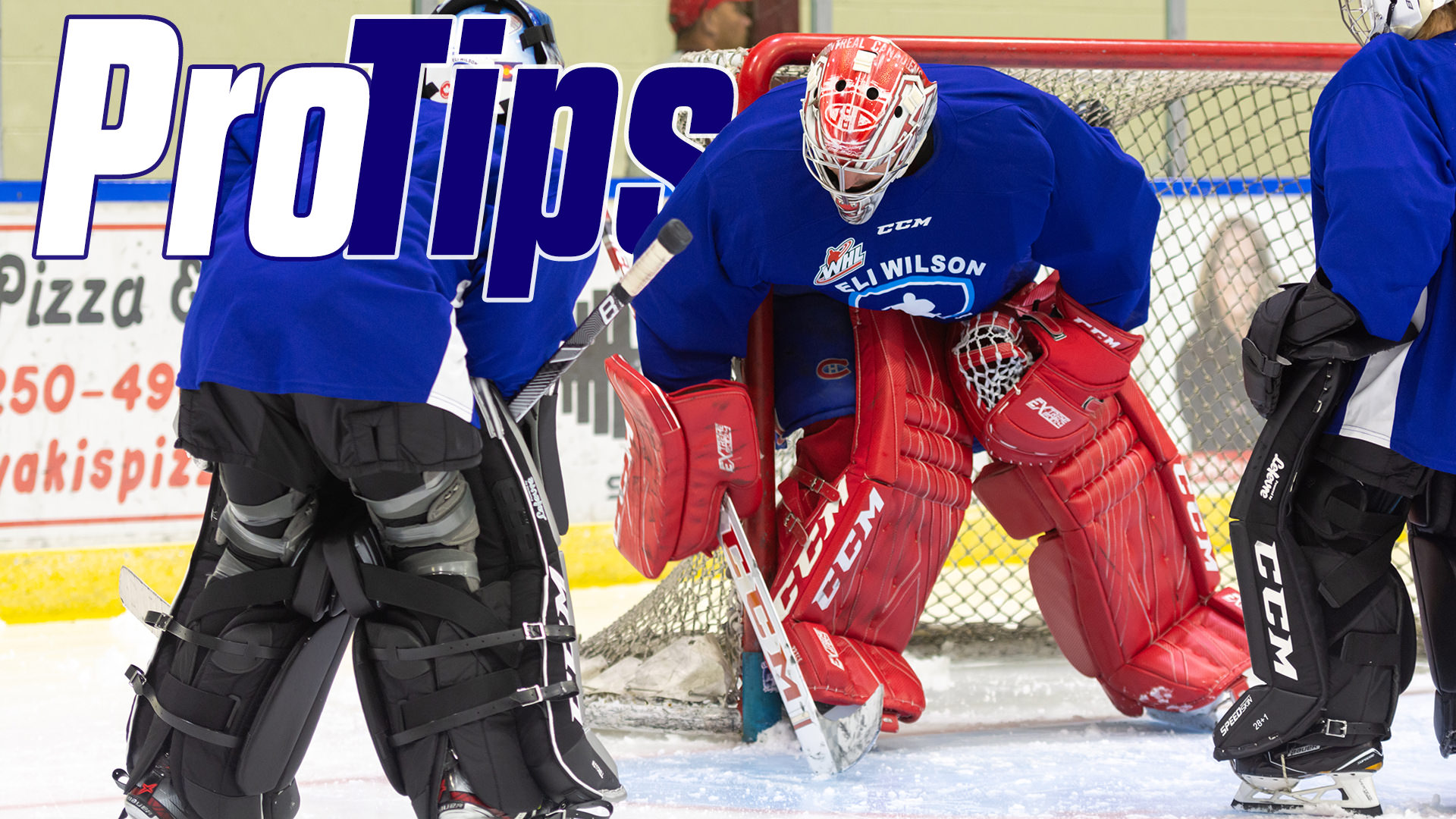 Pro-Tips:  Carey Price crease movement, and stick position on post