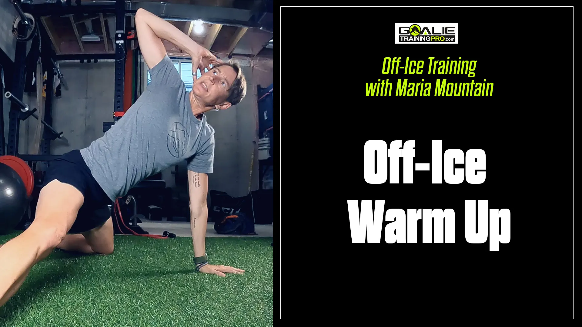 Off-Ice with Maria Mountain: Off Ice Goalie Warm Up
