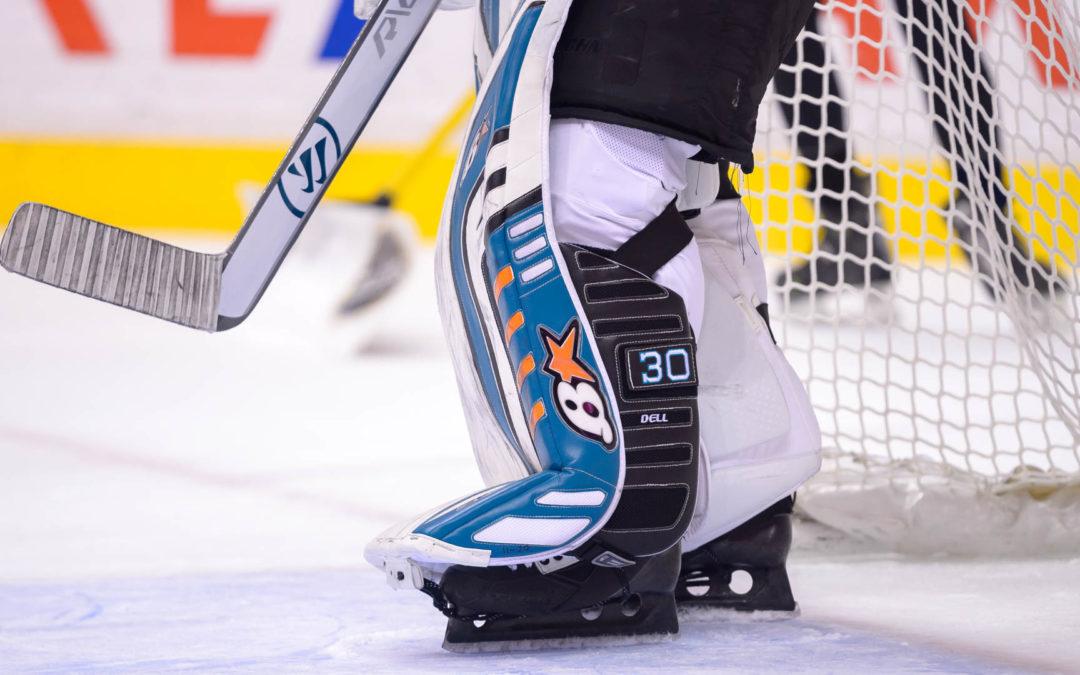 Pro-Gear: How Puck Marks Help Dell and Ullmark See Stick Blade