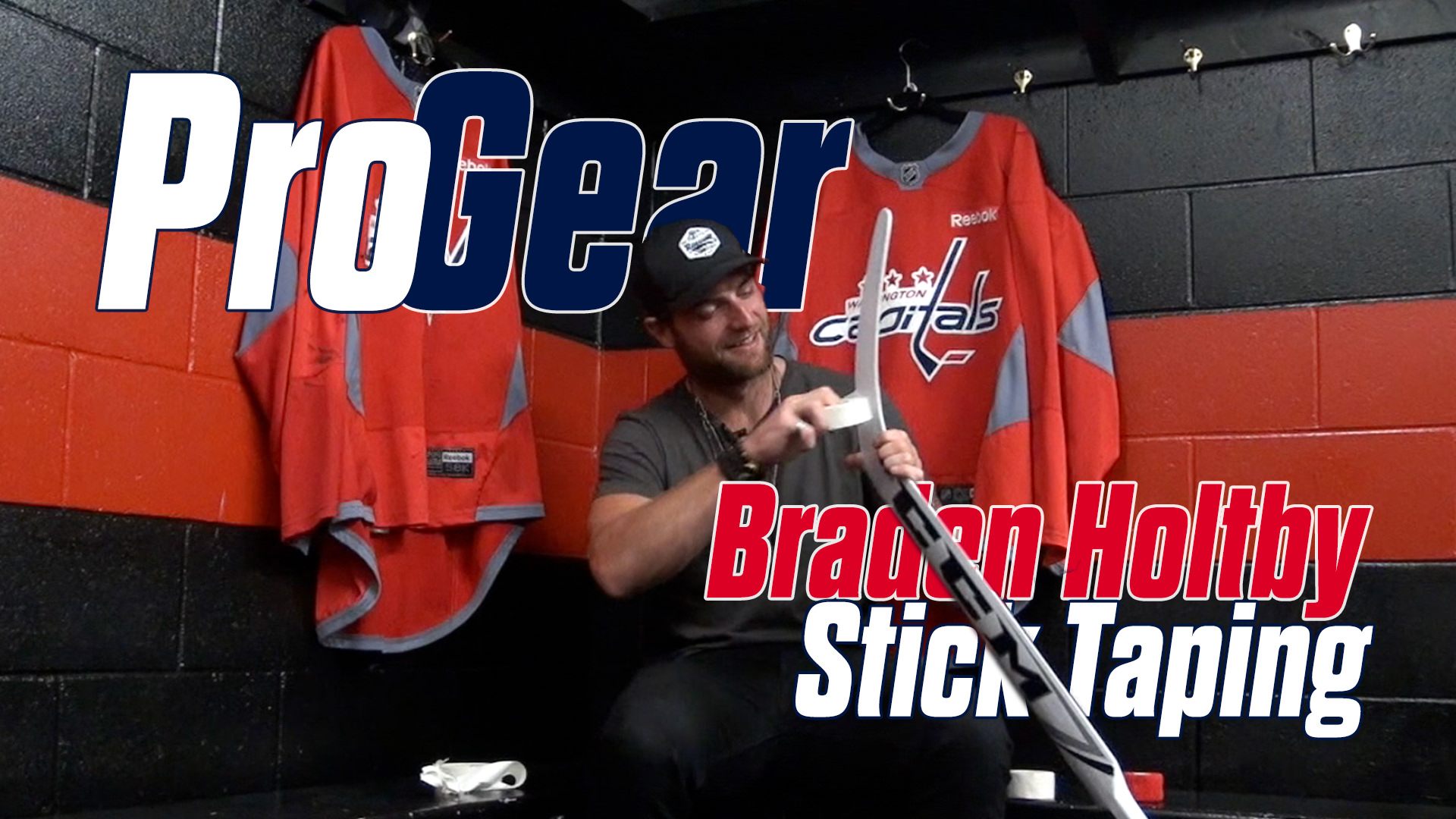 Pro-Gear: Stick Taping with Braden Holtby