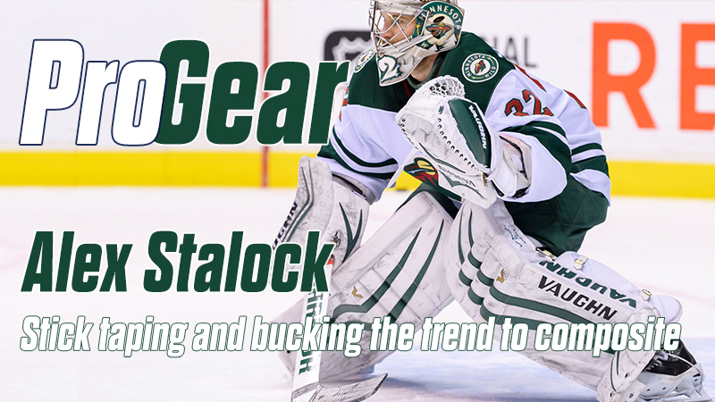 Pro-Gear: Alex Stalock on stick taping and bucking the trend to composite