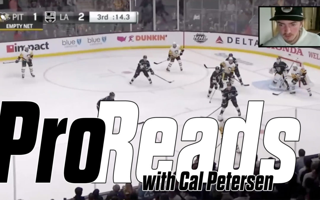Pro-Reads: Cal Petersen awareness and reads with help from the pre-scout