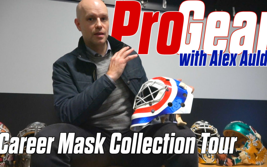 Pro-Gear: Alex Auld from masks to custom knee pads