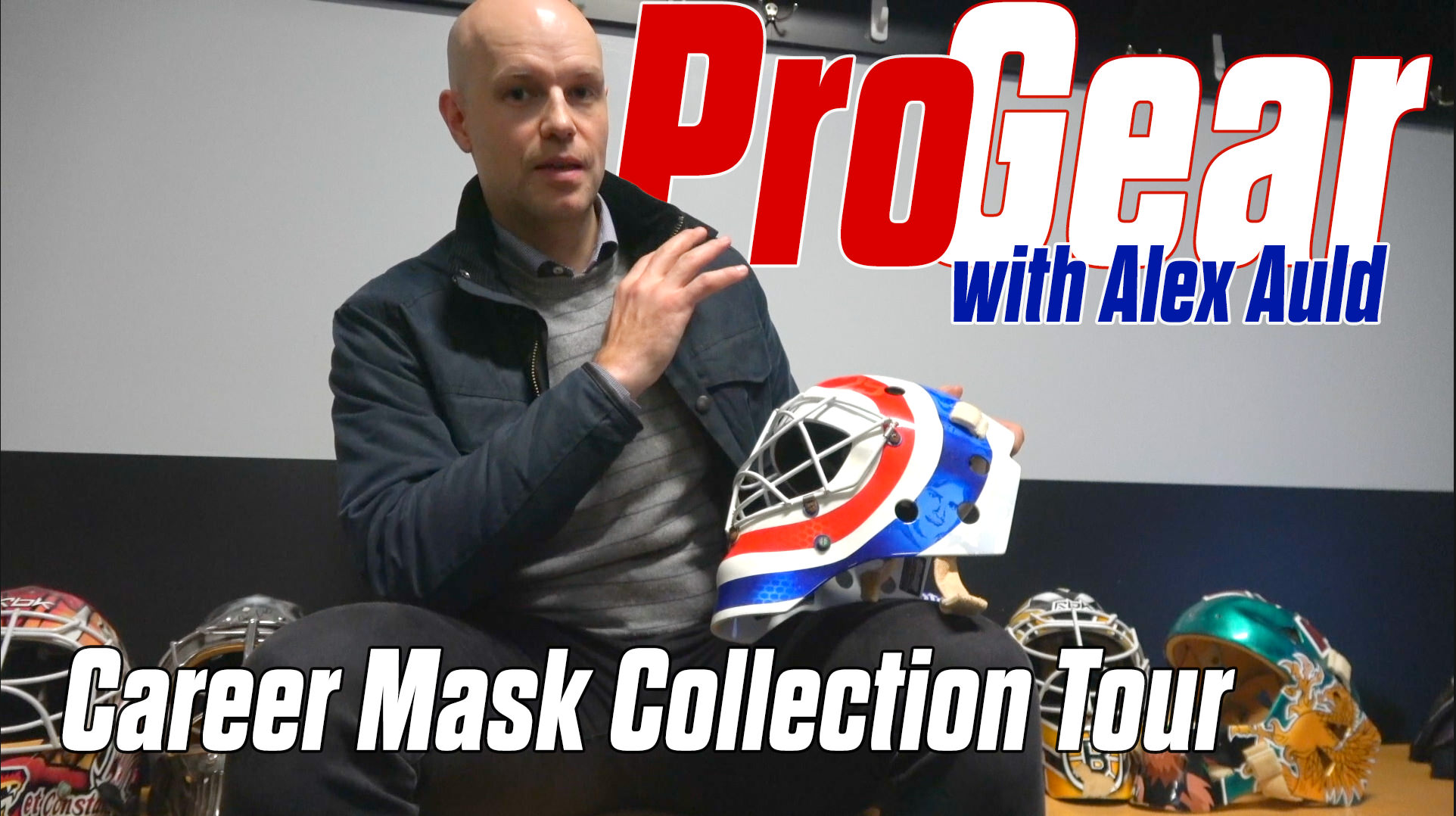 Pro-Gear: Alex Auld from masks to custom knee pads