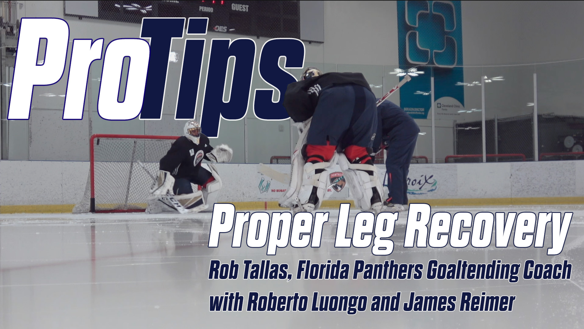 Pro-Drills:  Tallas, Luongo and Reimer: Proper Leg Recovery Moving Forward