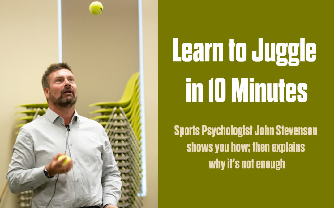 Learn to juggle in 10 minutes
