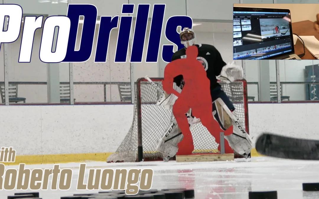 Pro-Drills: Luongo uses screens to work on patience, shifting into shots
