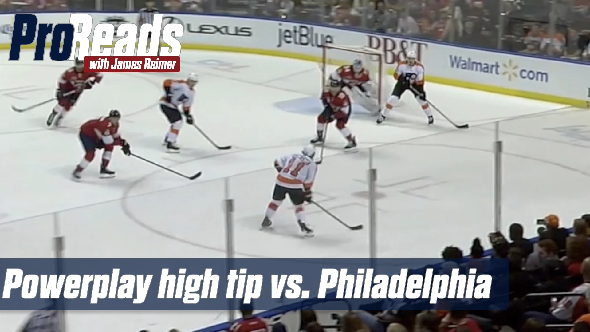 James Reimer Pro-Read: Powerplay high tip vs. Philadelphia
