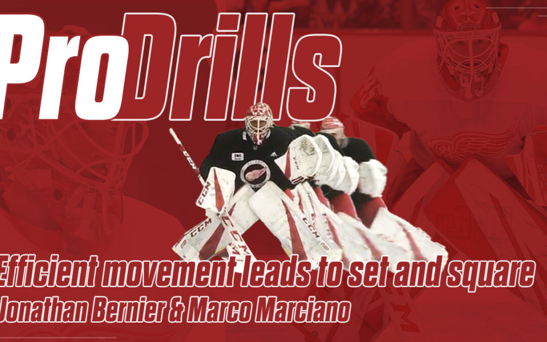Pro Drills: Jonathan Bernier and Marco Marciano