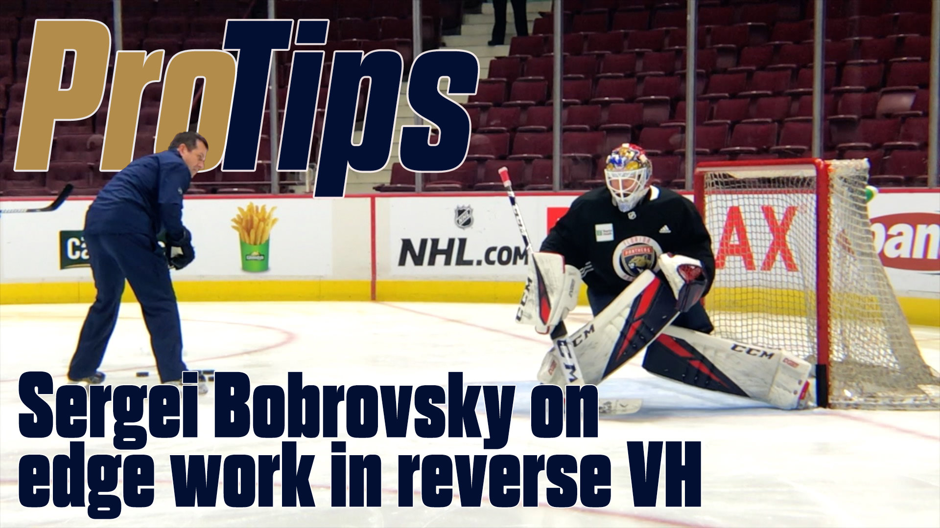 Pro Tips: Sergei Bobrovsky on edge work in reverse VH