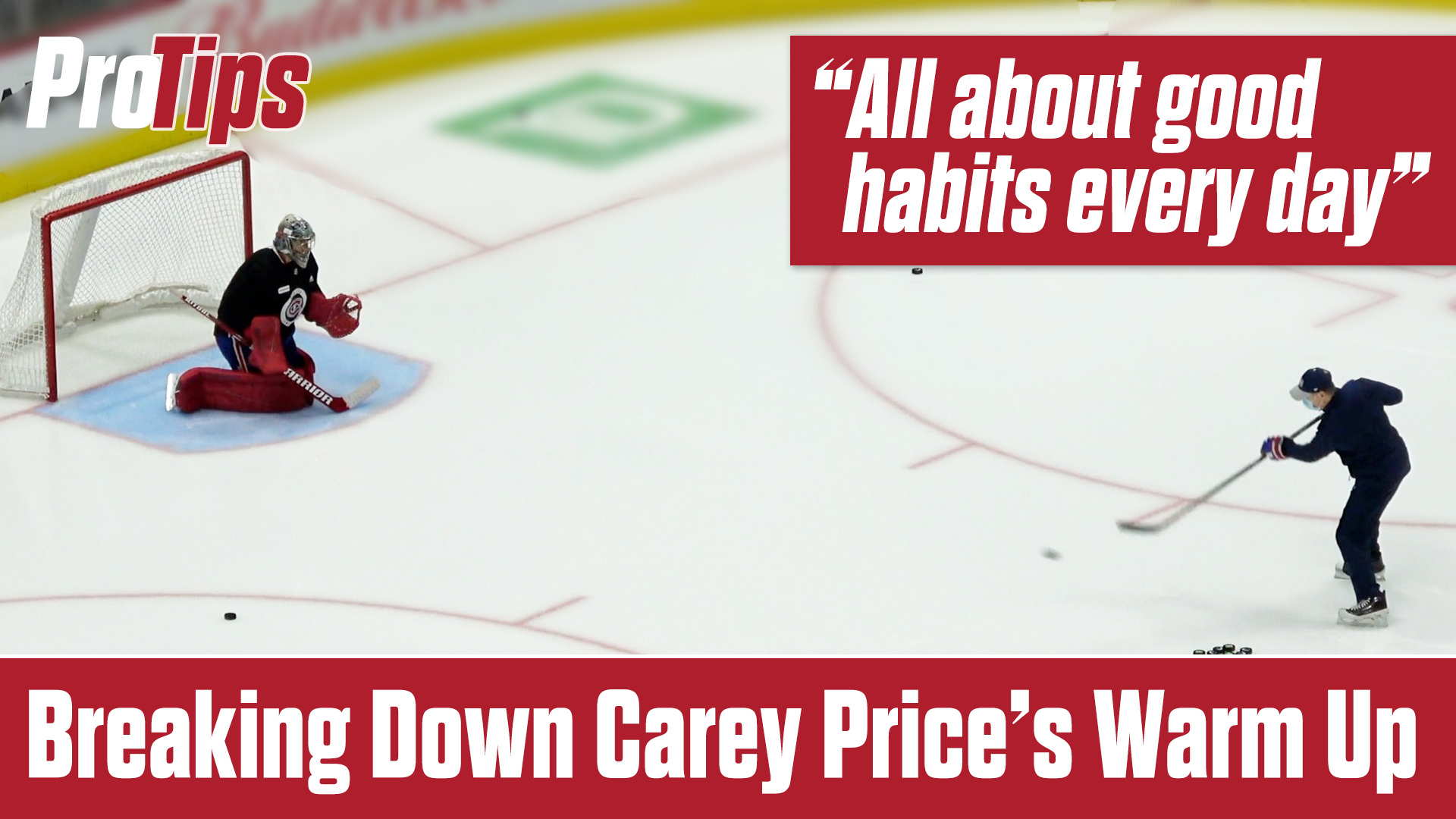 Breaking Down Carey Price’s Warm Up Routine and Why it Never Changes