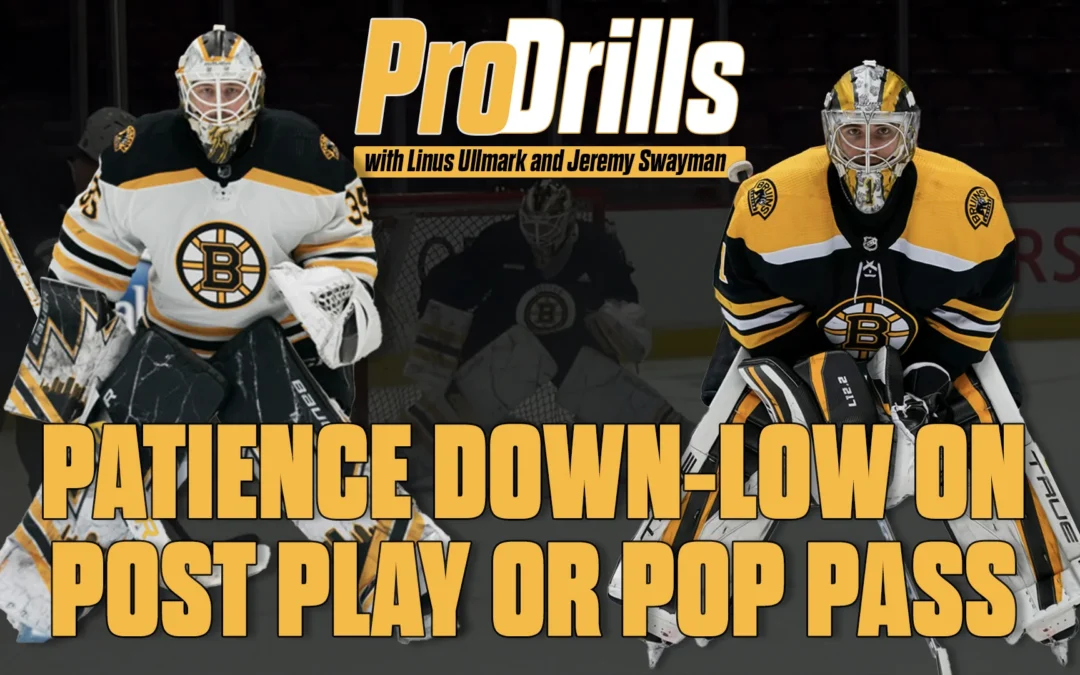 Pro-Drills with Linus Ullmark and Jeremy Swayman
