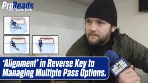 Thatcher Demko discusses reverse alignment for managing multiple pass options in a ProReads interview segment