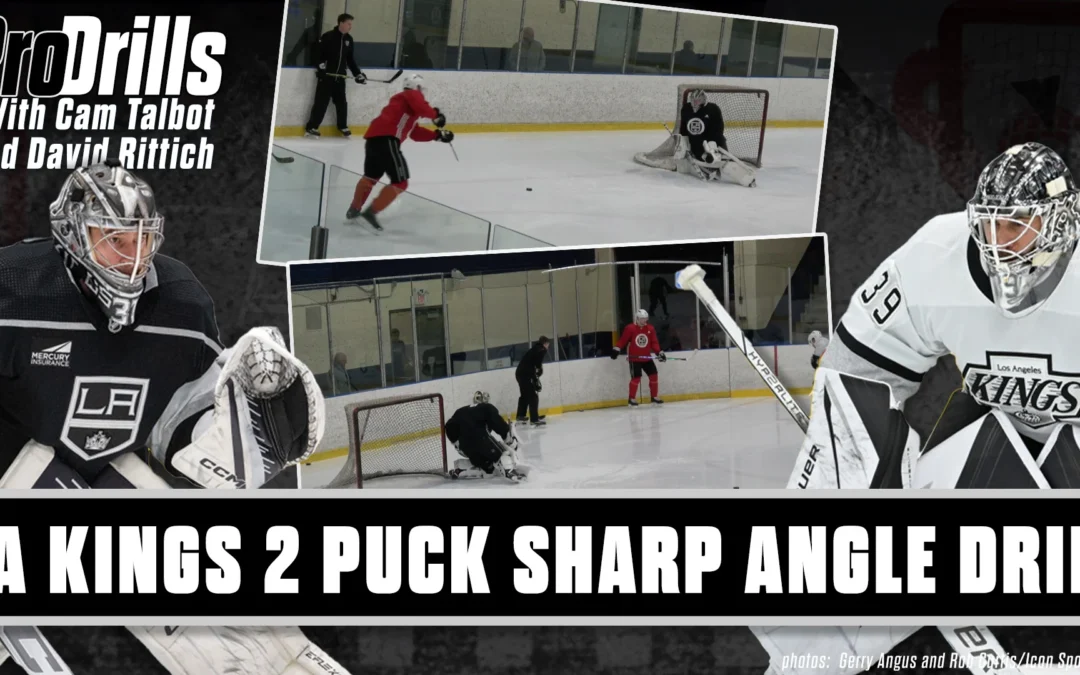 Pro Drills: LA Kings 2 Puck Sharp Angle Drill