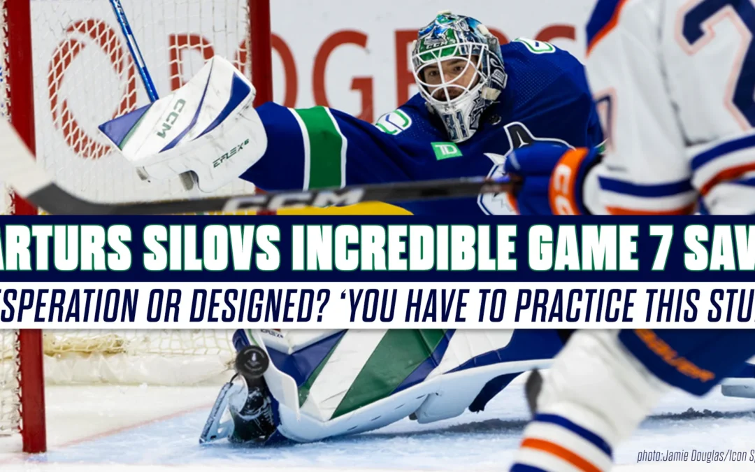Arturs Silovs Incredible Game 7 Save