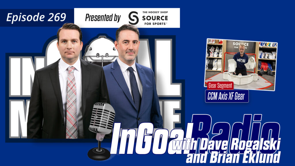 InGoal Radio Episode 269 with New Jersey Devils goalie coaches Dave Rogalski and Brian Eklund.