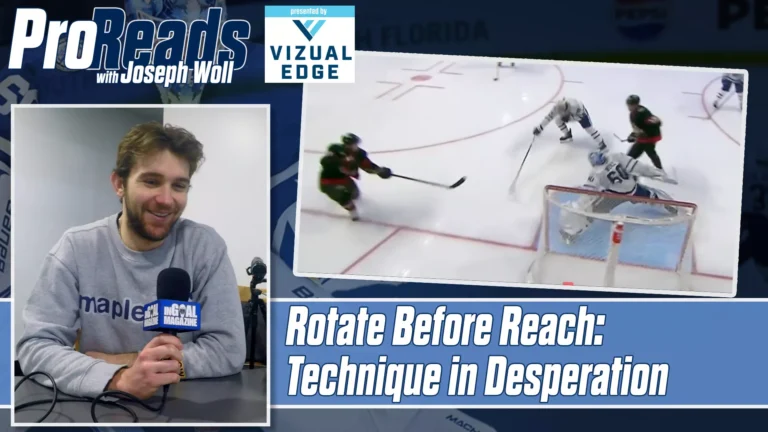 feature image: Joseph Woll PR 15 Rotate Before Reach_ Technique in Desperation_
