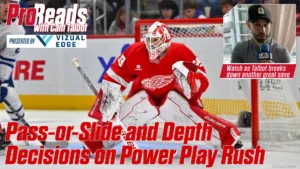 Cam Talbot PR March 2 2025 - Pass-or-Slide and Depth Decisions on Power Play Rush