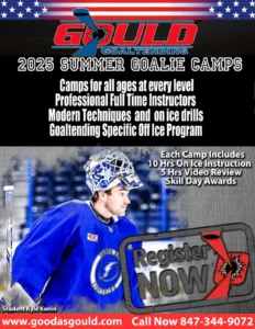 InGoal 2025 Gould Summer Camp Poster