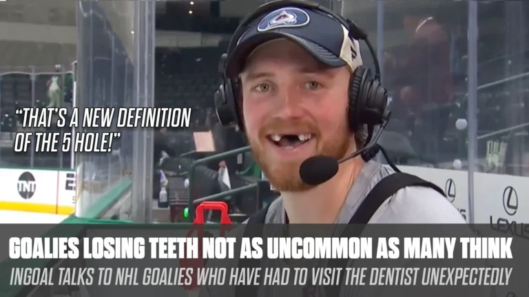 Goalies missing Teeth feature