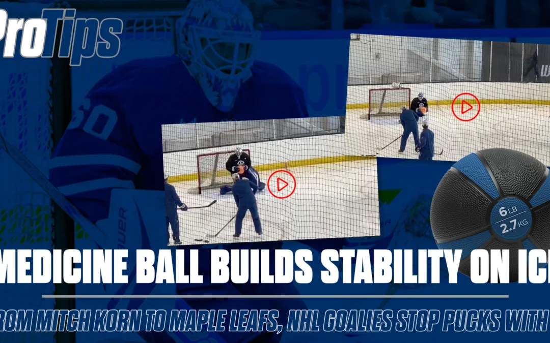 Medicine Ball Builds Stability On Ice