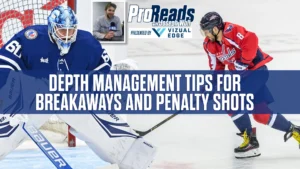 Joseph Woll PRoReads - Depth Management Tips for Breakaways And Penalty Shots