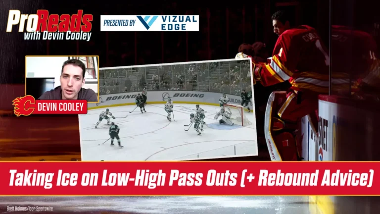 Devin Cooley Pro Reads - Taking Ice on Low-High Pass Outs (+ Rebound Advice)- feature