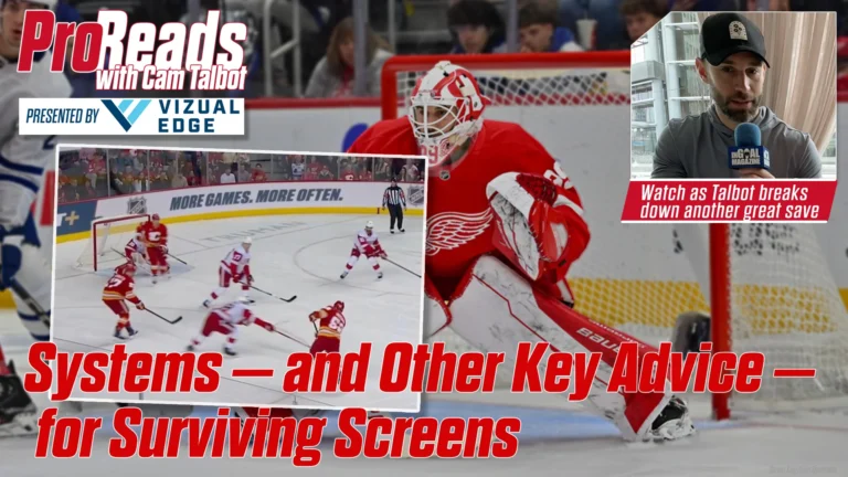 Cam Talbot ProRead Aug 27 - Systems -- and Other Key Advice -- for Surviving Screens