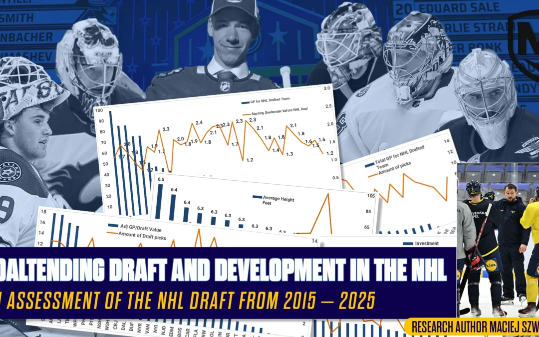 Assessing Goalie Draft and Development Success in the NHL