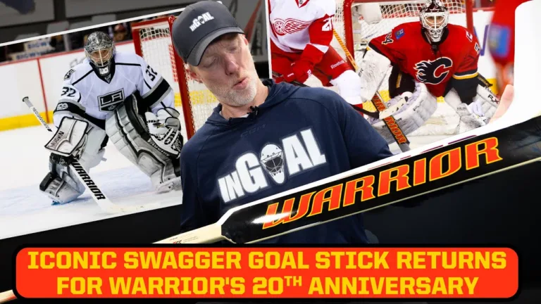 Warrior Swagger Goalie Stick — 20th Anniversary Limited Edition