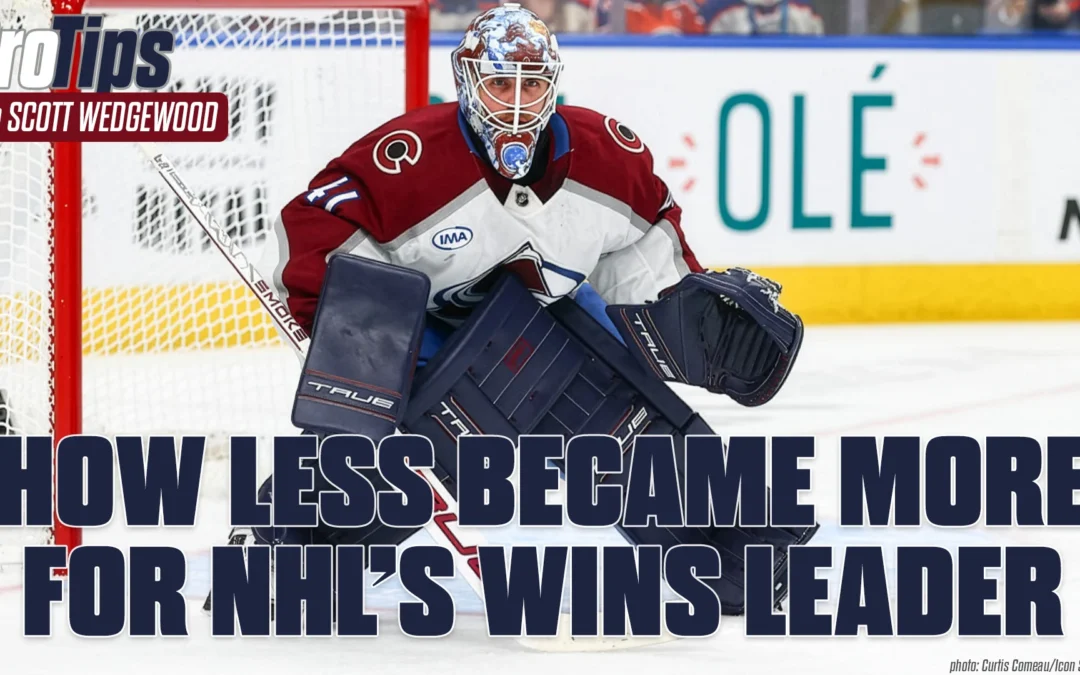 How Less Became More for NHL’s Wins Leader