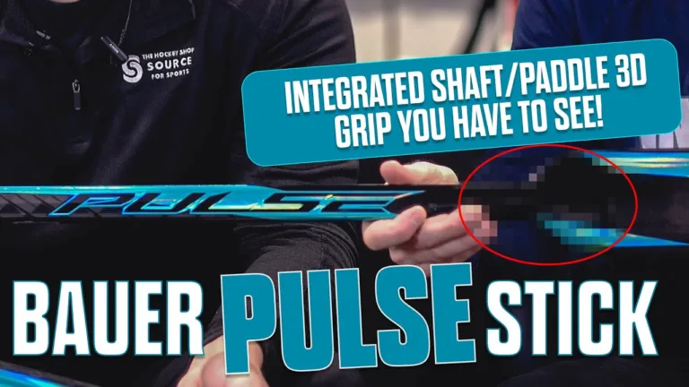 NEW Bauer Pulse Goalie Stick with Unique 3D grip Review