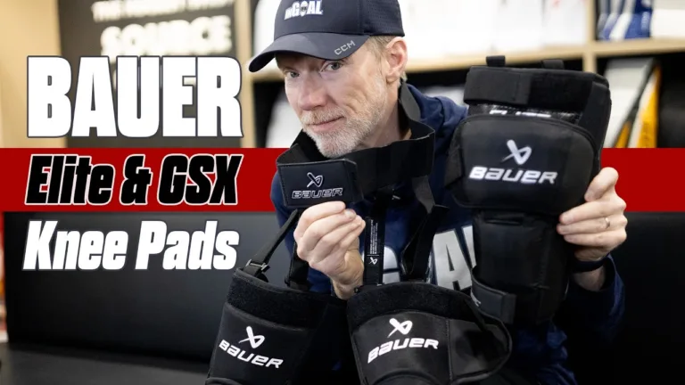 Bauer Elite and GSX Knee Pads for Goalies