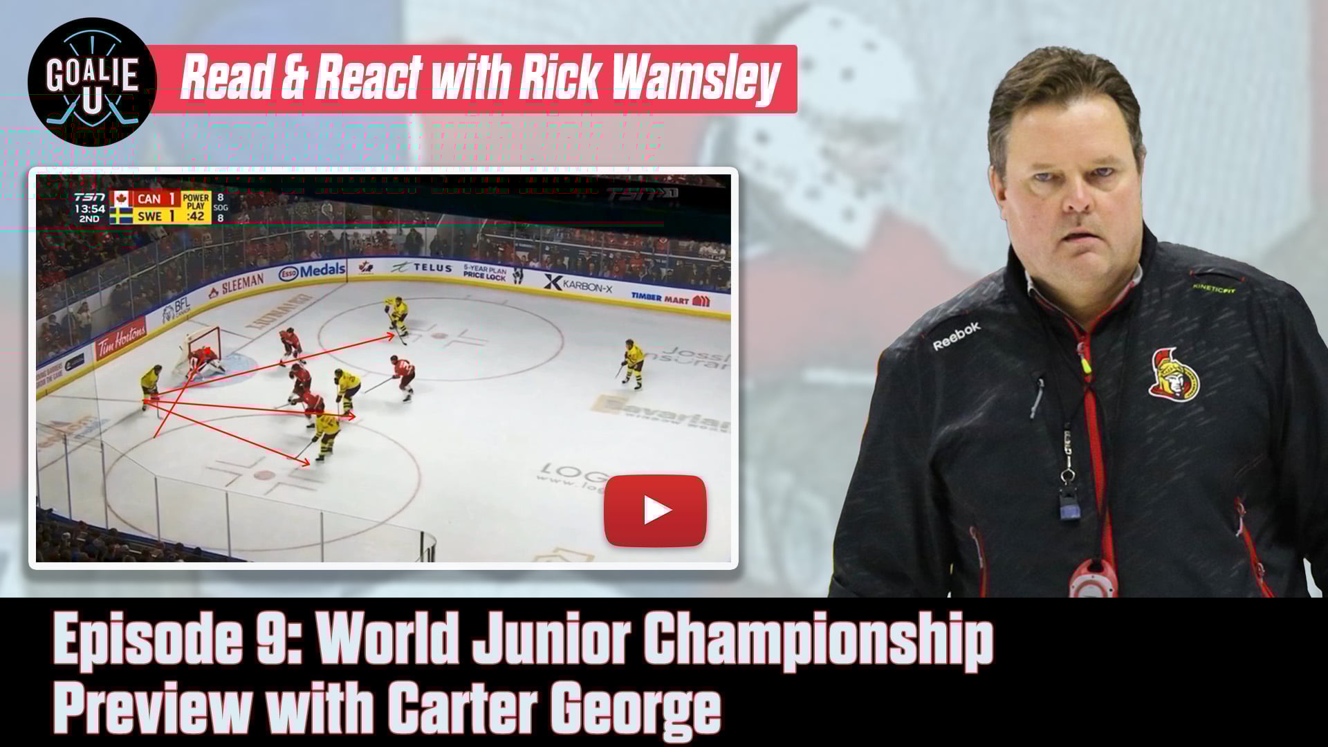 GoalieU: Read & React with Rick Wamsley