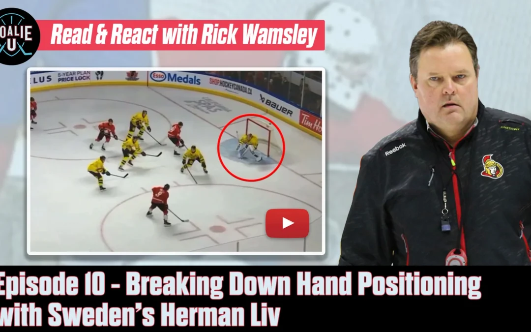 GoalieU: Read & React with Rick Wamsley