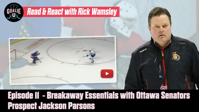GoalieU: Read & React with Rick Wamsley
