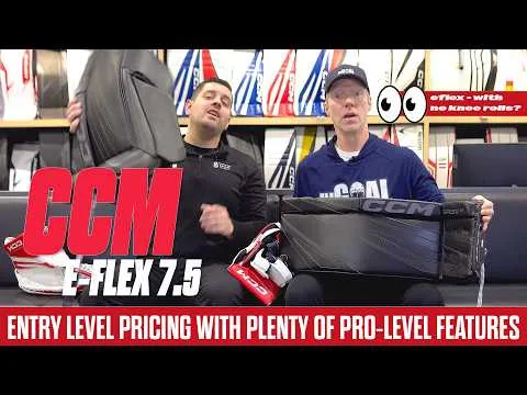 CCM EFlex 7.5 Goalie Pad Review: Pro Features at Entry-Level Price