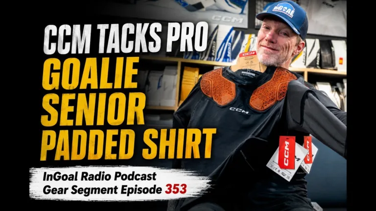 CCM Tacks Pro Goalie Padded Shirt Review — D3O Protection & Cut-Resistant Wrists