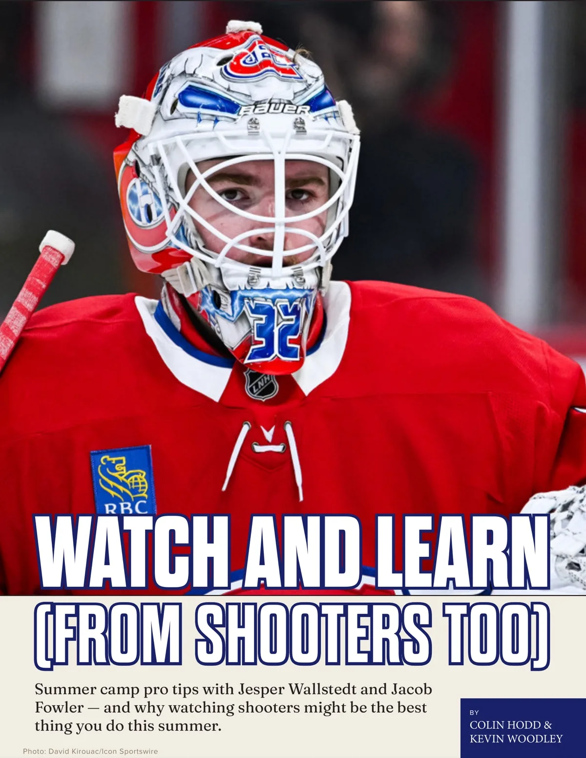 Opening page of Watch and Learn (From Shooters Too) in InGoal's 2026 Coaches and Camps Guide