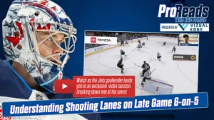 Eric Comrie Pro Reads 18 - Understanding Shooting Lanes on Late Game 6-on-5