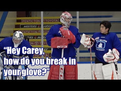 Glove break in