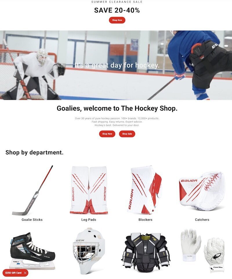 hockey shop