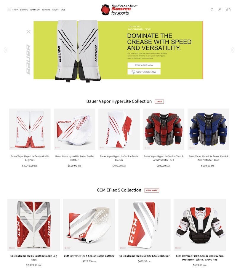 hockey shop