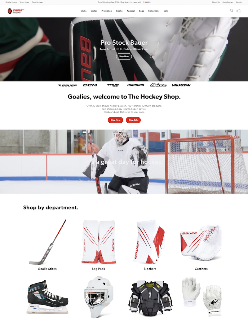 hockey shop
